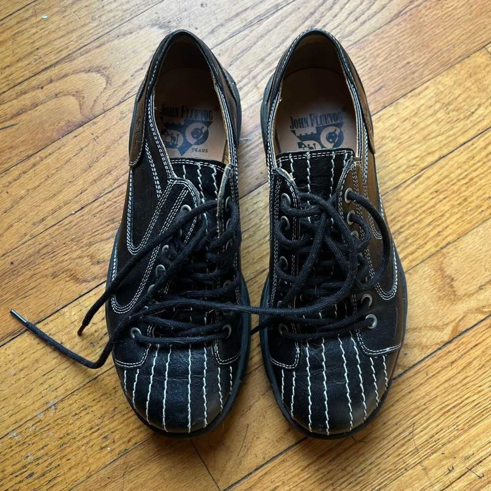 Fluevog provog PV1 50th anniversary shoe marked size 8 fits 7.5 (women’s) EUC